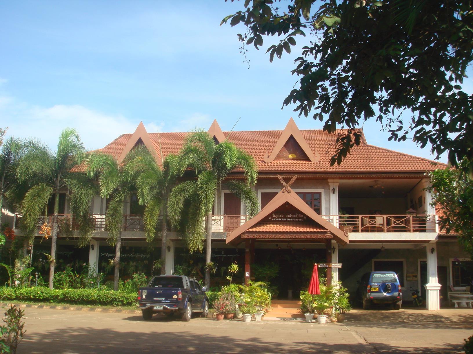Champasak Palace Hotel Паксе Экстерьер фото